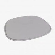 Poduszka Na Krzesło Z Ekoskóry Scand Grey - Sklum