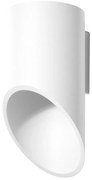 Biały kinkiet Nice Lamps Nixon, długość 20 cm