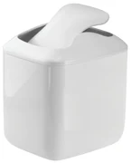Biały kosz na śmieci iDesign Una