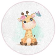 Biały dywan dziecięcy ø 120 cm Comfort – Mila Home