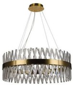 LED regulowany żyrandol na linkach LED/110W/230V 3000-6500K złoty + DO