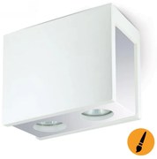 Lampa sufitowa punktowa PURO CHROME 2xGU10/25W/230V