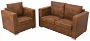 2-osobowa sofa oraz fotel F8-L46