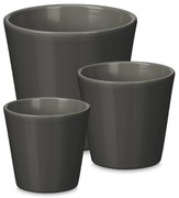Zestaw stożkowych doniczek Ø 14, 17, 22 cm