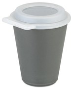 Kubek z pokrywką i otworem do picia, 300 ml