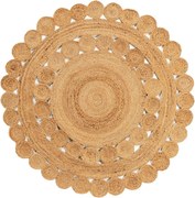 Okrągły dywan Jutta A w stylu boho