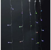 Nedis WIFILXC01C180 - LED RGB Zasłona świąteczna 180xLED/7 funkcí 6m IP65 Wi-Fi Tuya