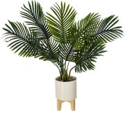Sztuczna roślina, palma w donicy na stojaku, 72 cm