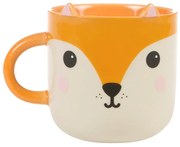Ceramiczny kubek Sass & Belle Bohemian Kawaii Fox, 450 ml