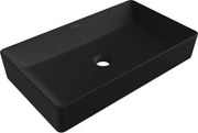 Mexen Nadia umywalka nablatowa 62 x 35 cm, czarna mat - 21616085