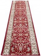 Czerwony chodnik dywanowy w klasyczny wzór G0-B23