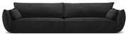 Ciemnoszara sofa 248 cm Vanda – Mazzini Sofas