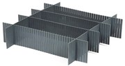 Zestaw 6 organizerów do szuflady Compactor