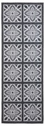 Ciemnoszary chodnik odpowiedni do prania 61x170 cm Victoria Grey – Think Rugs