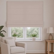 Roleta rzymska na wymiar Otto jasnoróżowa półmatowy welur - do 200 cm