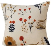 Poszewka z mikropluszu na poduszkę PAPAVA 45x45 cm, kremowy