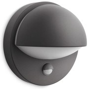 Philips JUNE zewnętrzna lampa ścienna z czujnikiem 1xE27/12W/230V IP44
