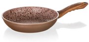 Banquet Patelnia z powierzchnią nieprzywierającą SMART STONE Brick, 20 cm, 20 cm