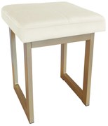 TABORET SOLID 45cm STOŁEK LOFT podstawa złota MG50