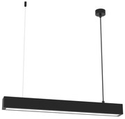 Lampa wisząca LUNGO T8 1xG13/9W/230V czarna