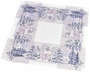 Świąteczne nakrycie stołu Zimowa nostalgia, 35 x 45 cm, zestaw 4 szt.