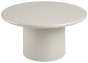 Kremowy okrągły stolik ø 80 cm Nagano – House Nordic