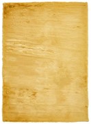 Żółty dywan Think Rugs Teddy, 80x150 cm