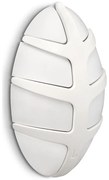Biały ścienny plastikowy haczyk Bug – Spinder Design