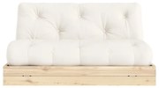 Kremowa rozkładana sofa 145 cm Flip – Karup Design