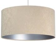 Lampa wisząca HOME 40 beżowa/srebrna BPS KONCEPT