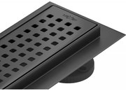 Mexen Flat M08 odpływ liniowy 50 cm, czarny - 1725050-15