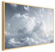 Plakat Astralny spokój 30x21cm z ramą złotą bez marginesu ARTGEIST B