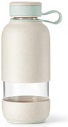 Kremowa podróżna szklana butelka 500 ml To Go Organic – Lékué
