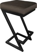 Hoker niski ZAZU VELVET brązowy ATOS