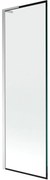 Mexen Next L parawan nawannowy 1-skrzydłowy 60 x 150 cm, czarna ramka, chrom - 895-060-000-03-70-01
