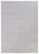 Dywan nowoczesny 3D Sahara ornament szary 80 cm x 150 cm