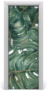 Okleina samoprzylepna fototapety na drzwi Monstera