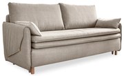 Beżowa rozkładana sofa 207 cm Simon – Miuform