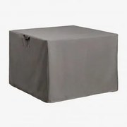 Pokrowiec Ochronny Na Zestaw Ogrodowy Otley Gris Antracita & 120 X 120 Cm - Sklum