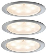 Paulmann 93559 - ZESTAW 3xLED/2,8W Oprawa wpuszczana z czujnikiem MICRO LINE 230V