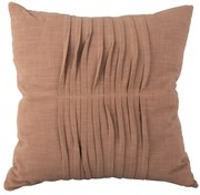 Brązowa bawełniana poduszka PT LIVING Wave, 45x45 cm
