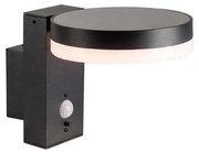 LED zewnętrzna lampa ścienna solarna z czujnikiem LED/5,5W/3,7V 3000K IP54