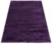 Dywan shaggy Fluffy Super Soft fioletowy 60 cm x 110 cm