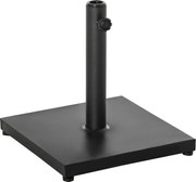 Outsunny stojak podstawa do parasola ogrodowego 11kg czarny uniwersalny i stabilny | Aosom PL