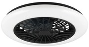 Lampa sufitowa LED w kolorze matowej czerni Stralsund – Trio