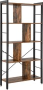Industrialny Regał Nowoczesny Stojący 140 Cm N2-T76