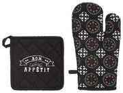 Rękawica kuchenna + podkładka, zestaw