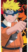 Bawełniany ręcznik dziecięcy 70x140 cm Naruto Uzumaki – Jerry Fabrics