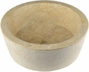 DIVERO Umywalka nablatowa z naturalnego kamienia Venedig