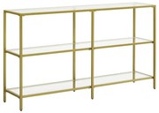 Stolik boczny LUVOR złoty